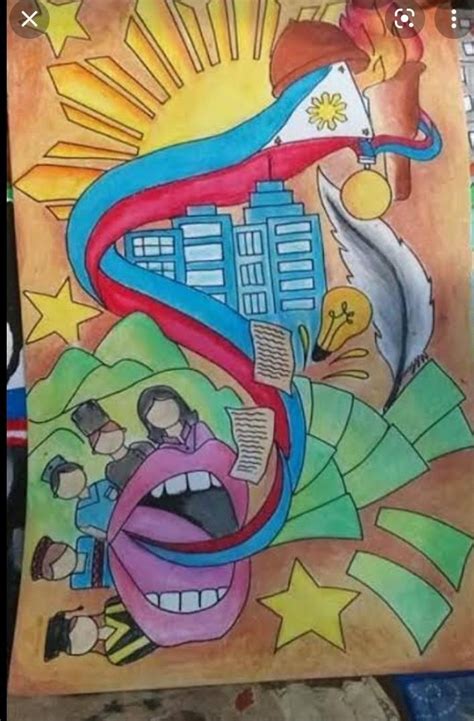Gumawa ng poster na nagpapakita ng .